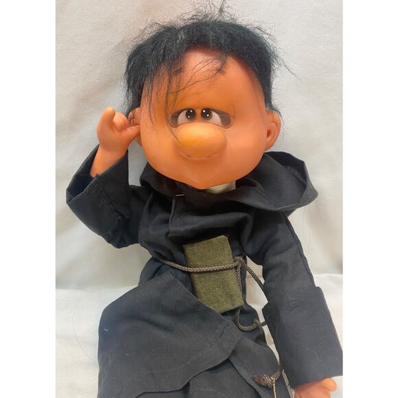 Vintge Thumb Sucker Monk Priest Doll Rare 18" - Picture 6 of 10